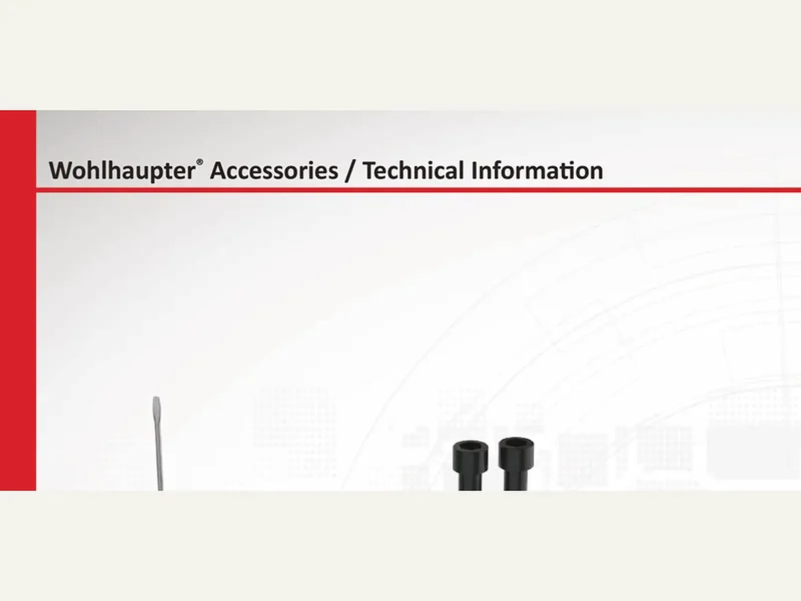 Принадлежности и техинформация